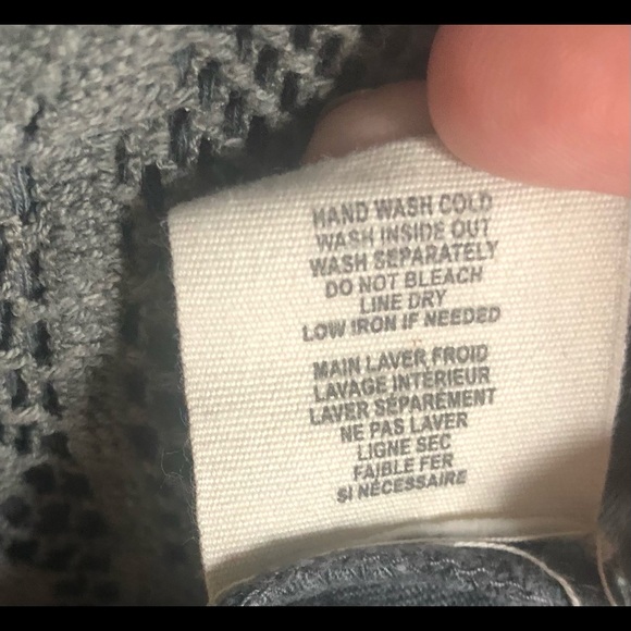 Free People Cotton Corset Style Tank Lace Tie Front Gray. Women's Size S/P - Picture 9 of 11